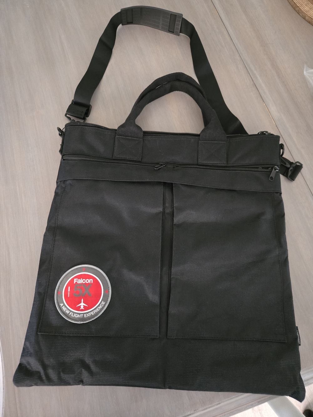 New Dassault Falcon 5x Aviator Helmet Bag Crossbody Tote Multi-Pockets